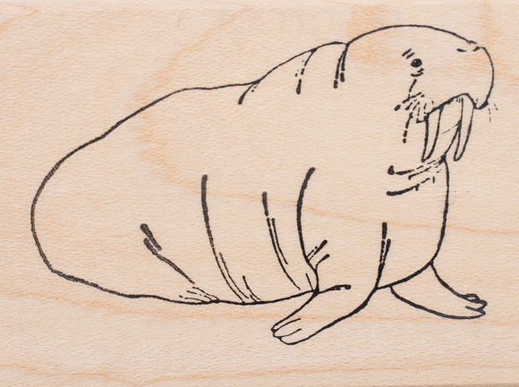 Walrus Rubber Stamp