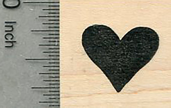 Heart Rubber Stamp