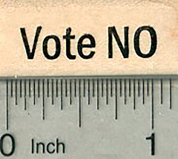Vote No Rubber Stamp, Election Card Series