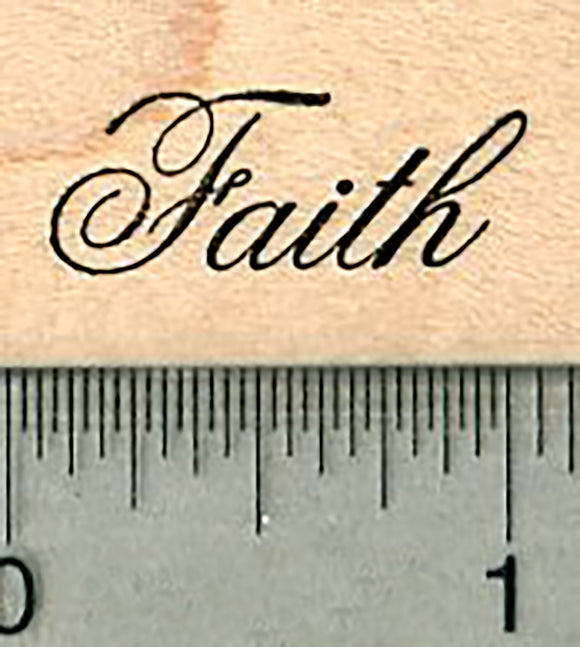 Faith Rubber Stamp, Blessings Series