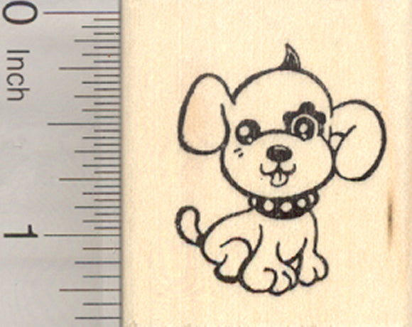 Beagle Dog Rubber Stamp