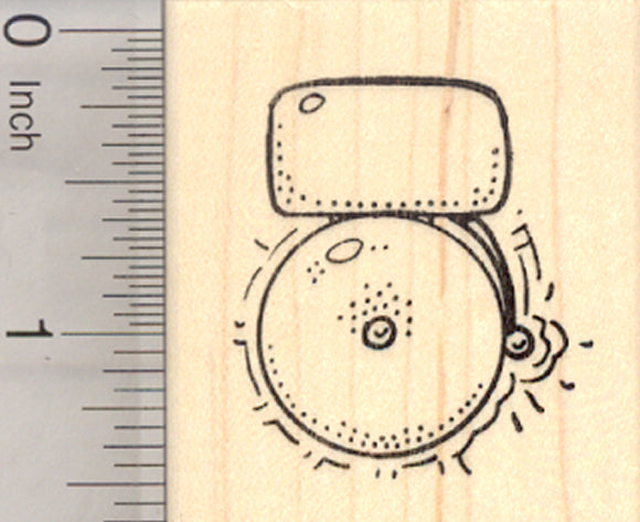 School Bell Rubber Stamp, Ringing Chimes