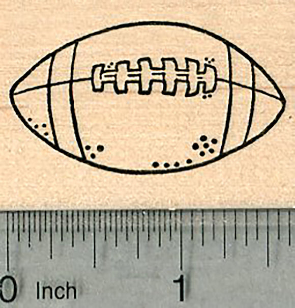 American Football Rubber Stamp