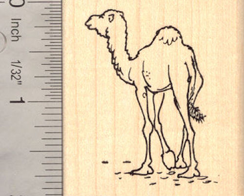 Camel Rubber Stamp