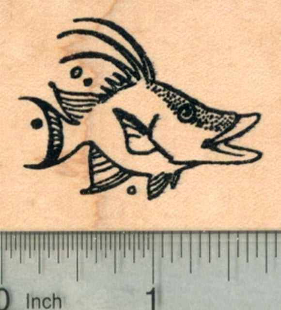 Hogfish Rubber Stamp