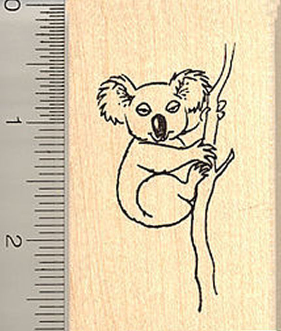 Koala Rubber Stamp