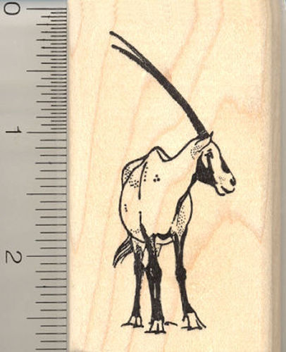 Gazelle Rubber Stamp