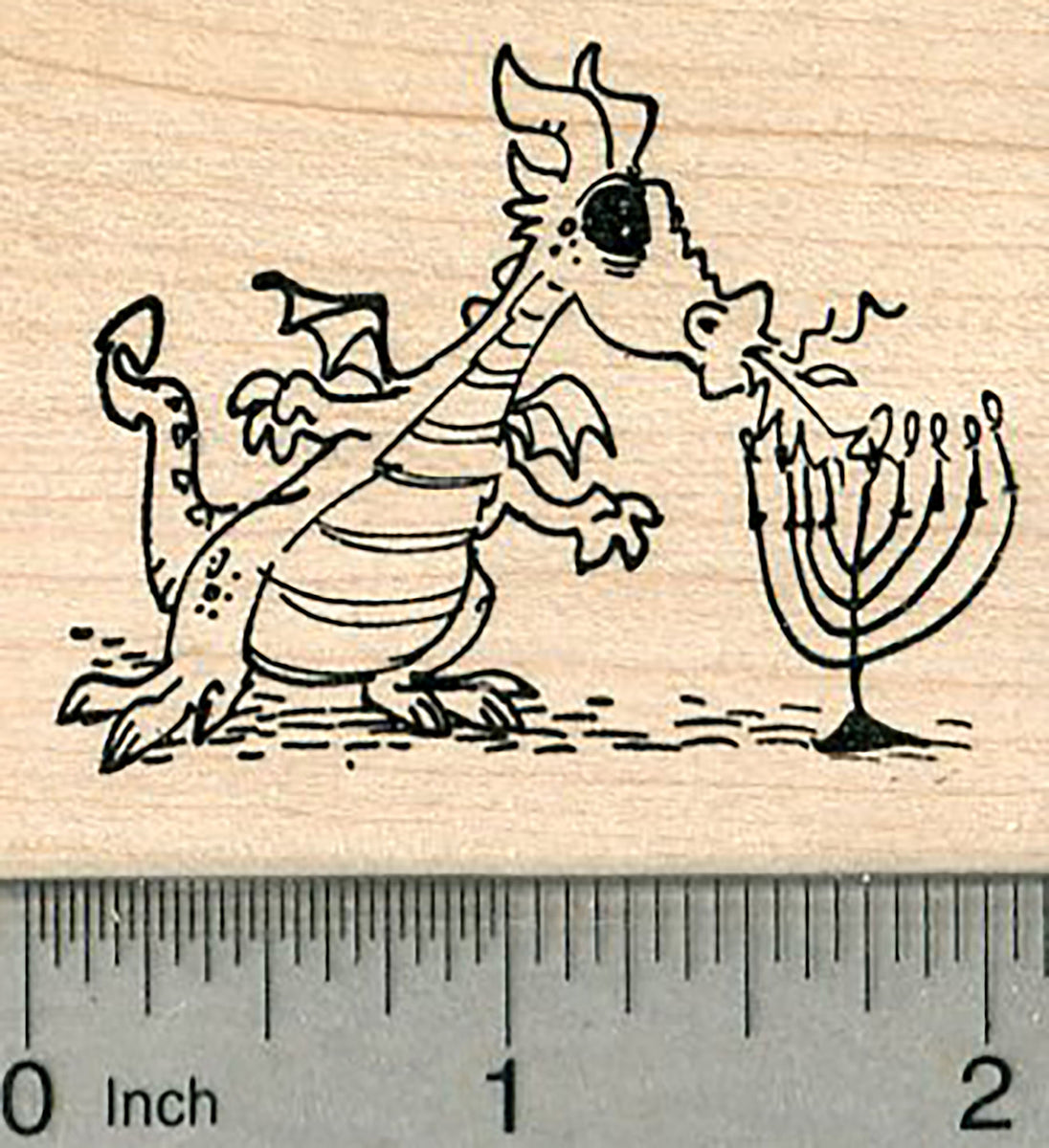 Hanukkah rubber stamps