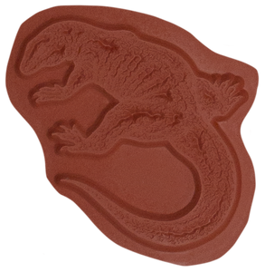 Unmounted Komodo Dragon Rubber Stamp, Monitor Lizard, Indonesian Islands Wildlife umJ3210