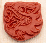 4 piece Dragon Rubber Stamp Set, Chinese New Year
