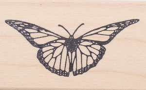 Monarch Butterfly Rubber Stamp