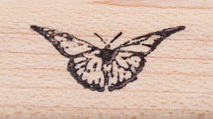 Tiny Monarch Butterfly Rubber Stamp