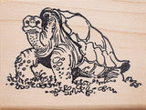 Galapagos Tortoise Rubber Stamp