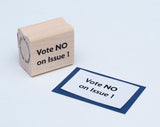 Vote No Rubber Stamp, Issue One