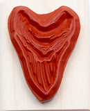 Megalodon Tooth Rubber Stamp