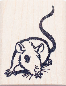 Pet Rat Rubber Stamp