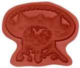 Unmounted Ferret Rubber Stamp, in Mexican Sombrero Hat umK4509