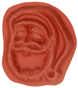 Unmounted Santa Claus Rubber Stamp, Christmas umD5304
