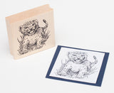 Lion Cub Rubber Stamp