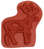 Unmounted Reindeer Rubber Stamp, Caribou umJ6003