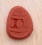 3 Piece Easter Egg Rubber Stamp Set