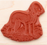 Bedlington Terrier Dog Rubber Stamp