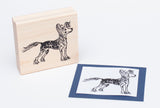 Chinese Crested Dog Rubber Stamp