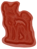 Unmounted Basenji Dog Rubber Stamp umH7714