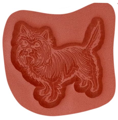 Unmounted Cairn Terrier Rubber Stamp, Dog umD8002