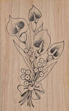 Calla Lily Rubber Stamp