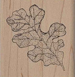 Oak Leaf Rubber Stamp