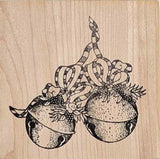 Jingle Bells Rubber Stamp, Christmas Cheer Series