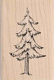 Winter Tree Rubber Stamp