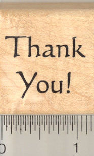 Thank you! Rubber Stamp