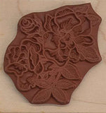 Rose Flowers Rubber Stamp