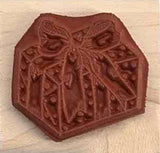 Wrapped Gift Rubber Stamp, Small Size