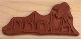Aloha Hawaiian Rubber Stamp