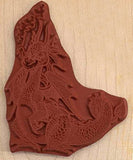 Fairytale Dragon Rubber Stamp
