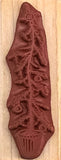 Potted Christmas Tree Rubber Stamp, Skinny Profile