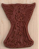 Christmas Angel Rubber Stamp