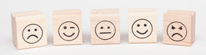 5 pc. basic set of Human Expression Stamps