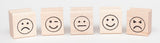 5 pc. basic set of Human Expression Stamps