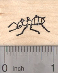 Ant rubber Stamp