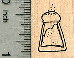 Salt Shaker Rubber Stamp