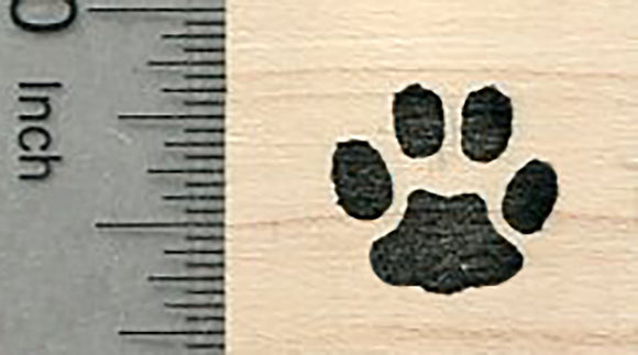 Cute Paw Print Stamp with Signature for Pet's Name - Simply Stamps