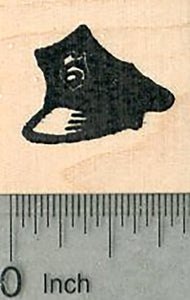 Police Hat Rubber Stamp, Law Enforcement Series