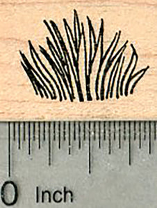 Grass Rubber Stamp