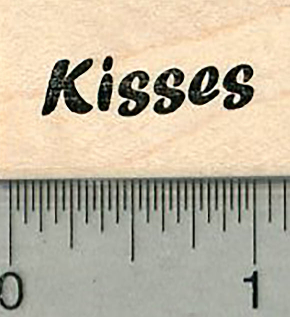 Kisses Rubber Stamp, Sentiments