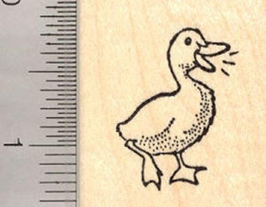 Small Duck Rubber Stamp