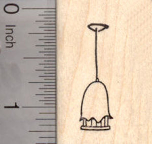 Small Covered Birdcage Rubber Stamp